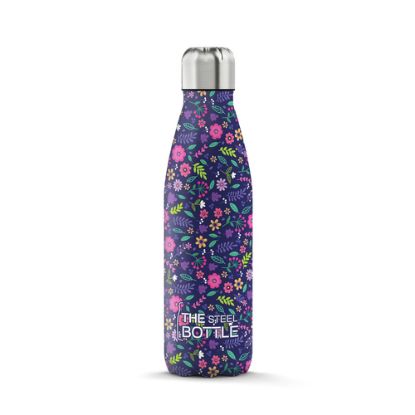 Immagine di The Steel Bottle Art Series #5 - Cartoon Flowers