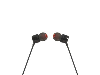 Immagine di JBL Tune 110, Intra-auricolari con cavo, con comando/microfono, Nero