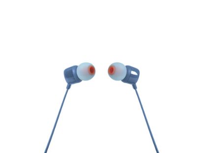 Immagine di JBL Tune 110, Intra-auricolari con cavo, con comando/microfono, Blu