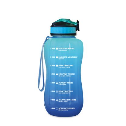 Immagine di The Steel Bottle Borraccia Motivazionale MWB #3-BLUE&AQUAMARINE