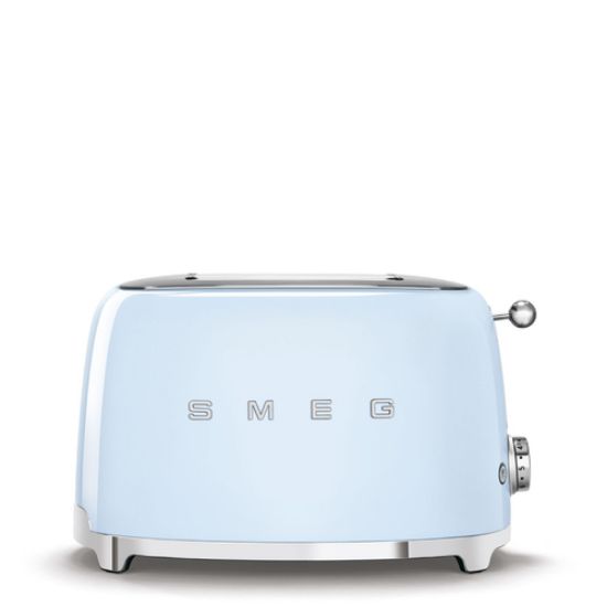 Immagine di Smeg Tostapane 50's Style – Azzurro LUCIDO 2x2 – TSF01PBEU