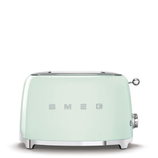 Immagine di Smeg Tostapane 50's Style – Verde Pastello LUCIDO 2x2 – TSF01PGEU