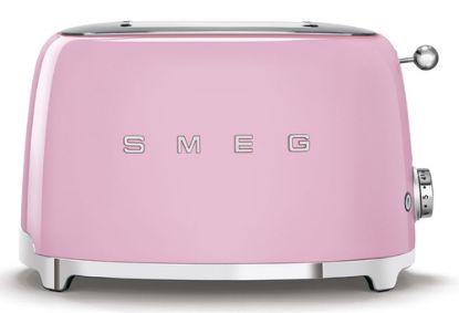 Immagine di Smeg Tostapane 50's Style – Rosa LUCIDO 2x2 – TSF01PKEU