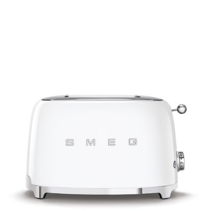 Immagine di Smeg Tostapane 50's Style – Bianco LUCIDO 2x2 – TSF01WHEU