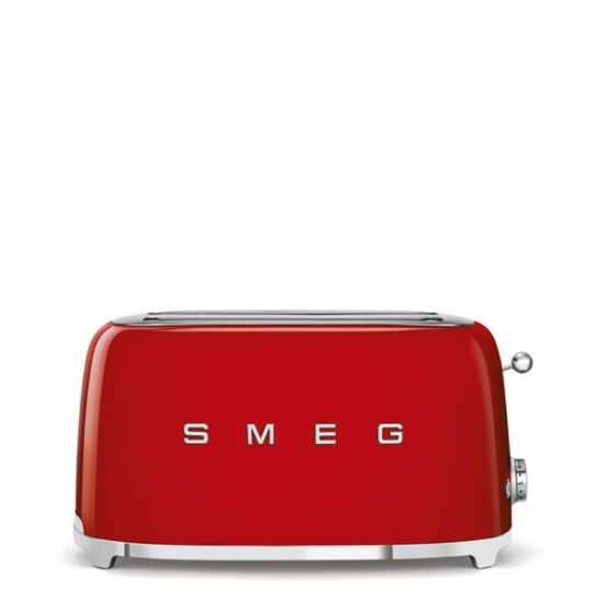 Immagine di Smeg Tostapane 50's Style – Rosso LUCIDO 2x4 – TSF02RDEU