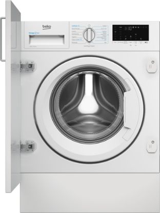 Immagine di Beko b300 WIT8A4BW, Lavatrice da incasso Capacità 8kg, classe A, colore White, Motore Inverter BPM