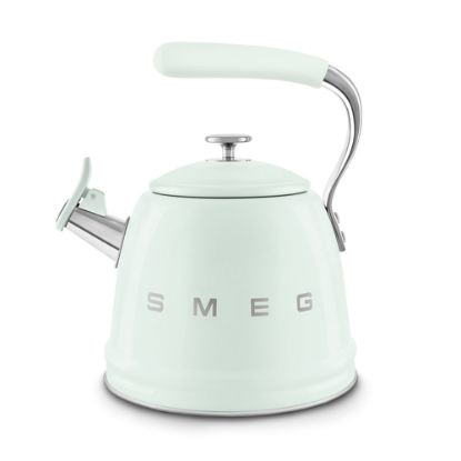 Immagine di Smeg Bollitore con fischio 50's Style - Verde Pastello LUCIDO - WKF01PG