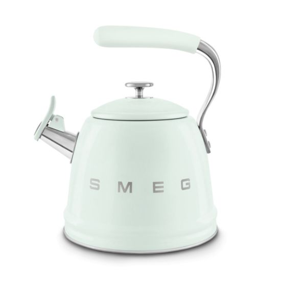 Immagine di Smeg Bollitore con fischio 50's Style - Verde Pastello LUCIDO - WKF01PG