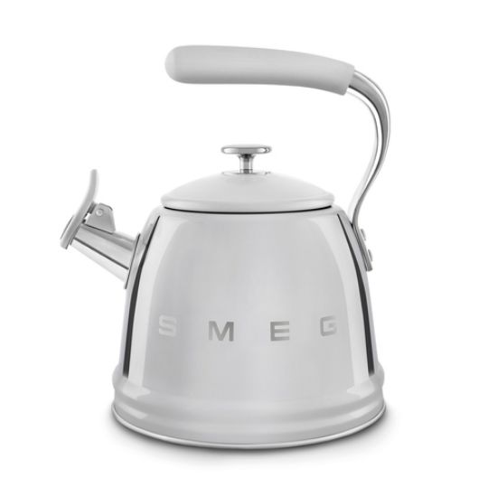 Immagine di Smeg Bollitore con fischio 50's Style - Inox LUCIDO - WKF01SS
