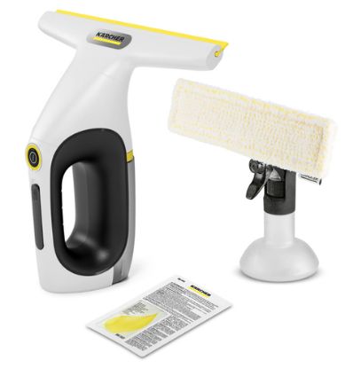 Immagine di Kärcher WV 2 Universal Care pulitore di finestra elettrico 0,12 L Nero, Giallo
