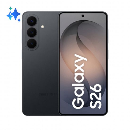 Immagine di Samsung Galaxy S26 Smartphone AI, 512GB, Processore avanzato, Assistente Foto, Creative Studio, Camera 50 MP, 4300 mAh, Black