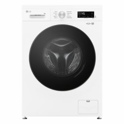Immagine di LG F4NX1009NWB Lavatrice smart 9kg, Classe A, 1400 giri, 6 Motion, Allergy Care, Bianca