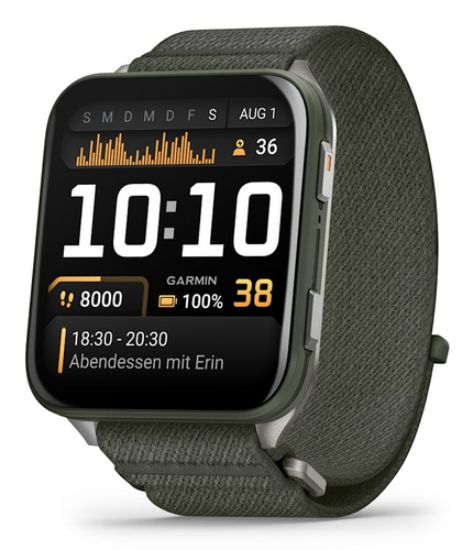 Immagine di Garmin Venu X1 5,08 cm (2") AMOLED Digitale 448 x 486 Pixel Touch screen Grigio Wi-Fi GPS (satellitare)