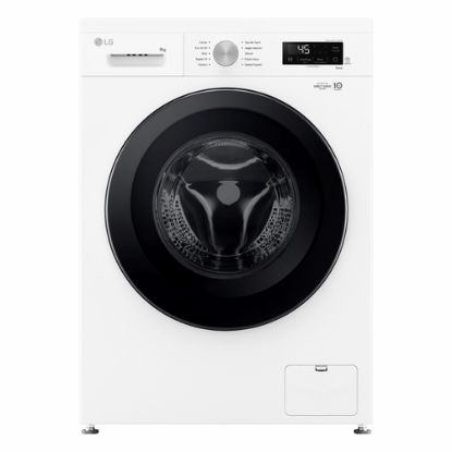 Immagine di LG F4NX1008NWK Lavatrice smart 8kg, Classe A, 1400 giri, 6 Motion, Allergy Care, Bianca