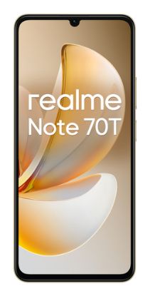 Immagine di realme Note 70T 17,1 cm (6.74") Doppia SIM Android 15 4G USB tipo-C 4 GB 64 GB 6000 mAh Oro