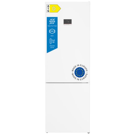 Immagine di Bosch Serie 4 KGN497WDF Frigorifero Combinato da libera installazione 203 x 70 cm Bianco Classe D