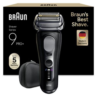 Immagine di Braun Series 9 PRO+ Rasoio Elettrico, Pro SensoAdapt, 60 min, 9600S, Nero