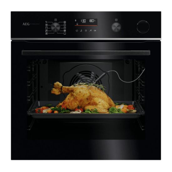 Immagine di AEG Series 6000 Forno Incasso Steam Crisp (25%Vapore) + Pirolitico + Wifi Classe A++ 60 Cm TR6PB53FSB MADE IN EUROPE