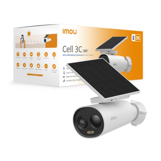 Immagine di Imou Telecamera a batteria 2K (3MP) da esterno con pannello solare integrato