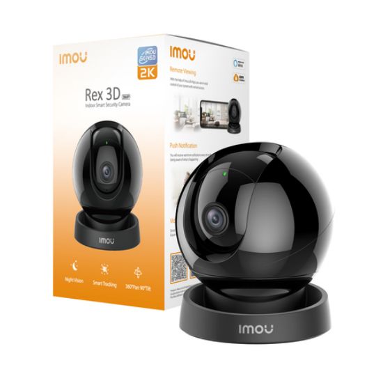 Immagine di Imou Rex 3D 2K - Telecamera da interno 2K (3MP) rilevamento movimento, umano ed animali , comunicazione bidirezionale e messaggio personalizzato
