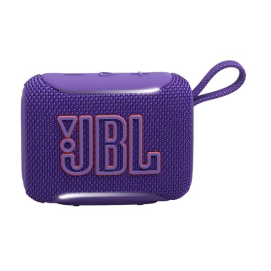Immagine di JBL GO 5 Speaker Bluetooth ultra‑portatile con potente Pro Sound e bassi incisivi, pairing AirTouch, design impermeabile, 10 ore di autonomia, Viola