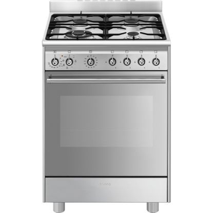 Immagine di Smeg SX61GM cucina A Gas Acciaio inox Made in Italy