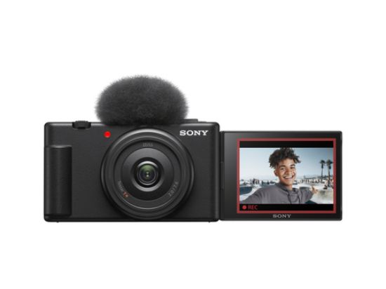 Immagine di Sony Vlog camera ZV-1F di | Fotocamera digitale (schermo orientabile, video in 4K, slow motion, funzionalità per vlog) - Nera