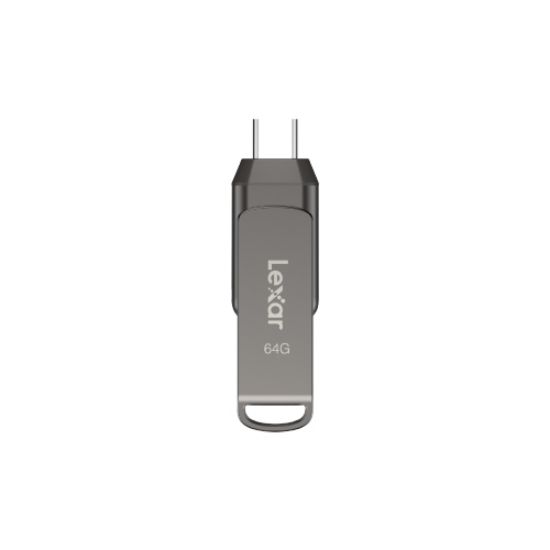 Immagine di Lexar JumpDrive LJDD400064G-BNQNG unità flash USB 64 GB USB tipo-C 3.2 Gen 1 (3.1 Gen 1) Grigio