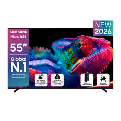 Immagine di Samsung 55" Micro RGB R85H 4K Vision AI Smart TV (2026)