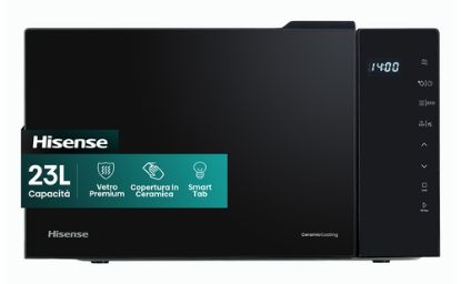 Immagine di Hisense H23MOBS5H4 forno a microonde Nero Solo microonde Superficie piana 23 L 800 W