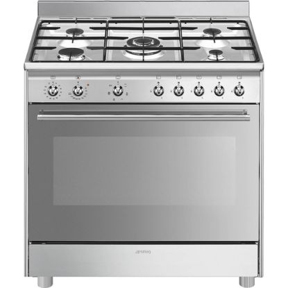 Immagine di Smeg SX91GM cucina A Gas Acciaio inox Made in Italy