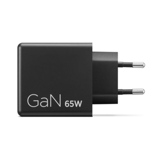 Immagine di Lenovo Dual USB-C 65W GaN Charger, alimentatore compatto da muro con doppia Type-C, cavo USB-C 1,5 m incluso - ideale per laptop, cellulare e tablet: un solo caricabatterie per più dispositivi