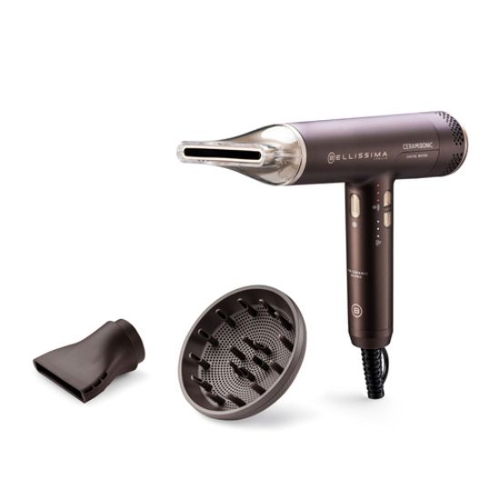 Immagine di Bellissima Ceramisonic Asciugacapelli, Motore Digitale ad alta velocità, ultraleggero, con tecnologia Tecnologia Ion Ceramic Hi-Pro, ioni, 3 velocità, 3 temperature, Impostazione Gentle Dry, Modalità Silent, 1700W
