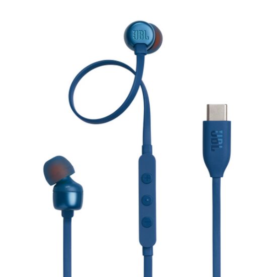 Immagine di JBL Tune 310C Auricolare Cablato In-ear Musica e Chiamate USB tipo-C Blu